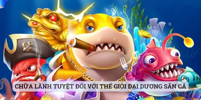 Chữa lành tuyệt đối với thế giới đại dương săn cá