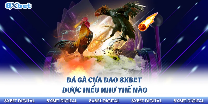 Đá gà cựa dao 8Xbet được hiểu như thế nào